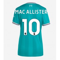Stroje piłkarskie Liverpool Alexis Mac Allister #10 Koszulka Trzeciej dla damskie 2025-26 Krótki Rękaw